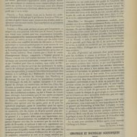 1695 - Page 1689 - Variétés. Notes sur un voyage de médecins dans les universités de l'Allemagne du Sud et de l'Autriche-Hongrie. [René Toupet] / Chronique et nouvelles scientifiques. (Suite). Ministère de l'intérieur