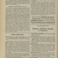 1768 - Page 1762 - Actualités. Hôpital Saint-Louis. - Hommage au Docteur Hallopeau / Première leçon du Professeur Hutinel / Livres nouveaux. Traité élémentaire de clinique thérapeutique [7e édition revue et augmentée], par le Docteur Gaston Lyon... [L. G.] / Articles originaux des principales publications françaises et étrangères. Journal médical de Bruxelles / Revue de chirurgie / Revue de médecine / Revue médicale de l'Est / Revue scientifique
