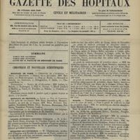 1783 - Page 1777 - Sommaire / Chronique et nouvelles scientifiques. Hôpitaux de Paris / Hôpitaux de Province / Conseil supérieur d'hygiène publique / Ministère de l'intérieur / Guerre / Marine / Une grève de médecins à Amiens