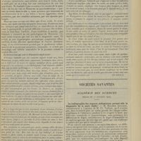 0021 - Page 9 - La maladie de Jean-Jacques Rousseau d'après les documents récents ; par MM. Antonin Poncet et René Leriche (A suivre) / Sociétés savantes. Académie des sciences. (Séance du 23 décembre 1907). La radiographie des organes abdominaux permet-elle le diagnostic de la mort réelle ? M. Béclère / Contribution à l'étude de l'influence des traumatismes sur la localisation de la tuberculose. Résultats de traumatismes articulaires chez des lapins tuberculisés par la voie digestive. MM. A. Rodet et Jeanbrau