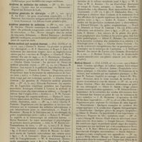 0034 - Page 22 - Articles originaux des principales publications françaises et étrangères. Archives d'électricité médicale expérimentales et cliniques / Archives de médecine des enfants / Archives générales de chirurgie / Archives générales de médecine / Boston medical and surgical Journal / Medical Record