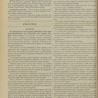 0068 - Page 56 - Sociétés savantes. Société de médecine de Paris. (Séance du 10 janvier 1908). Tuberculose atypique de la peau, difficulté du diagnostic, photographie en couleur. M. Reynier / Artério-sclérose et arthritisme / Rapport annuel sur les travaux de la Société en 1907. M. Paul Guillon / Installation du bureau. M. le Docteur Coudray / Analyses. Médecine. Le traitement de la constipation habituelle et de la colite muco-membraneuse par l'électricité. Les résultats éloignés. (Louis Delherm. Arch. des mal. de l'appareil digestif...). [L. Babonneix] / Chirurgie. Sur l'état de mal péritonéal. (Tixier. La Clinique...). [M. Genty]