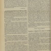 0080 - Page 68 - Analyses. Chirurgie. De l'appendicite chez les sujets âgés. (Ch. Gand. Th. de Lyon...). [L. Babonneix] / Le traitement des fractures du col de fémur par l'immobilisation en abduction. [W. E. Gallie. The Canada Lancet...). [M. Lance] / Notes de thérapeutique. Désinfection journalière des contagieux ; par le Docteur Sepet... / Notes pour l'internat. Symptômes et diagnostic de la chorée de Sydenham