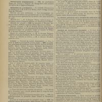 0106 - Page 94 - Chronique et nouvelles scientifiques. (Suite). Collège de France / Distinctions honorifiques / Ministère de l'intérieur / Guerre / La séance annuelle de la Société de chirurgie / Société de pathologie exotique / Nouvelle publication / Nécrologie