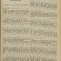 0123 - Page 111 - Revue générale. Les paralysies diphtériques ; par M. H. Chéné... V. Pathogénie