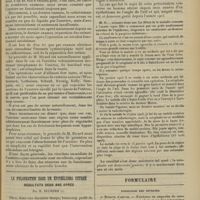 0173 - Page 161 - Sur un procédé d'urétéro-cystonéostomie dans le traitement des fistules urétéro-vaginales et urétéro-cervicales ; par Paul Lutaud... / La fulguration dans un épithélioma cutané. Résultats deux ans après ; par M. Delherm / Formulaire. Posologie des nitrites