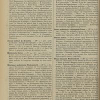 0190 - Page 178 - Suite des sommaires. Gazzetta degli ospedali e delle cliniche / Journal médical de Bruxelles / Medizinische Blatter / Münchener medizinische Wochenschrift / Pester medizinisch = chirurgische Presse / Riforma medica / Wiener klinische Wochenschrift