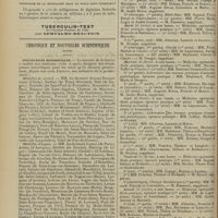 0202 - Page 190 - Sociétés savantes. Société de chirurgie. (Séance du 5 février 1908). Chirurgie de l'estomac. M. Delbet / Notes de thérapeutique. Posologie de la digitaline dans le pouls lent permanent / Chronique et nouvelles scientifiques. (Suite). Distinctions honorifiques / Actes de la Faculté de médecine de Paris du 17 au 22 février 1908. Examens de doctorat
