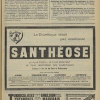0227 - Page 215 - Notes pour l'internat. Hydronéphroses / Bulletin bibliographique