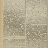 0234 - Page 222 - Revue générale. Les crises gastriques des tabétiques ; par MM. Paul Sainton... et Camille Tronc... VII. Pathogénie / VIII. Pronostic / IX. Traitement