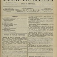 0253 - Page 241 - Sommaire / Chronique et nouvelles scientifiques. Hôpitaux de Paris / Hôpital civil d'Oran / Guerre / Marine / L'impôt sur le revenu et les médecins / Syndicat médical de Paris / Nécrologie / Erratum / Renseignements