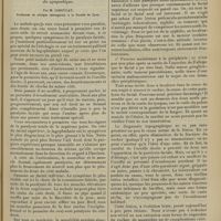 0291 - Page 279 - Clinique chirurgicale. Paralysie faciale d'origine otique. Traitement palliatif de la lagophtalmie par la section du sympathique. Par M. Jaboulay...