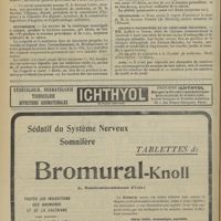 0302 - Page 290 - Chronique et nouvelles scientifiques. Guerre / Statistique / Nécrologie / Leçons d'orthopédie et de chirurgie infantile / Avis