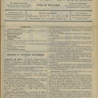 0325 - Page 313 - Sommaire / Chronique et nouvelles scientifiques. Hôpitaux de Paris / Distinctions honorifiques / Académie des sciences / Nécrologie / Clinique médicale infantile / Théories modernes sur la matière, par M. Pozzi-Escot