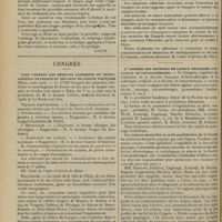 0332 - Page 320 - Livres nouveaux. L'angoisse, par Paul Bru. [L. Gayard] / Précis de technique histologique et cytologique, par le Docteur Rubenthaler. [Alquier] / Congrès. XVIIIe Congrès des médecins aliénistes et neurologistes de France et des pays de langue française / Ier Congrès des médecins de langue française s'occupant de physiothérapie