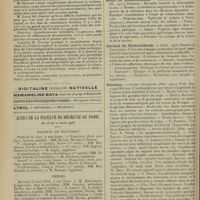 0358 - Page 346 - Sociétés savantes. Société de chirurgie. (Séance du 5 mars 1908). De la rachistovaïnisation. M. Chaput / Actes de la Faculté de médecine de Paris du 16 au 21 mars 1908. Examens de doctorat / Thèses / Articles originaux des principales publications françaises et étrangères. Archiv für Kinderheilkunde / Jahrbuch für Kinderheilkunde / Policlinico