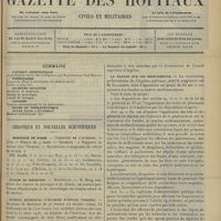 0361 - Page 349 - Sommaire / Chronique et nouvelles scientifiques. Hôpitaux de Paris / Écoles de médecine / Bureau municipal d'hygiène d'épinal (Vosges) / La fraude sur les médicaments (Voir la suite des nouvelles, p. 357)