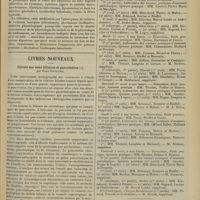 0417 - Page 405 - Pratique médicale. Antisepsie intestinale et ferments lactiques ; par M. le Docteur Sempé... / Livres nouveaux. Calculs des voies biliaires et pancréatites, par René Gaultier. [L. Babonneix] / Actes de la Faculté de médecine de Paris du 30 mars au 4 avril 1908. Examens de doctorat