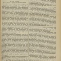 0507 - Page 495 - Contribution à l'étude étiologique, clinique et thérapeutique du Craw-Craw ; par Louis Rongier...