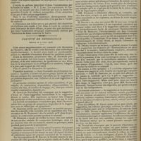 0548 - Page 536 - Sociétés savantes. Académie des sciences. (Séance du 6 avril 1908). Sur l'avance et le retard de la coagulation du sang en tubes capillaires. M. Ch. Bouchard / Biles et pigments biliaires. M. Piettre / L'oxyde de carbone intervient-il dans l'intoxication par la fumée du tabac. M. C. Fleig / Société de neurologie. (Séance du 9 avril 1908)
