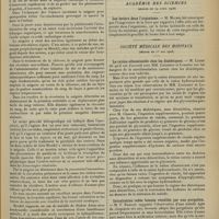 0627 - Page 619 - Médecine pratique. Les indications de la saignée dans la médecine actuelle. [A. Gaullieur L'Hardy] / Sociétés savantes. Académie des sciences. (Séance du 29 avril 1908). Les leviers dans l'organisme. M. Michel / Société médicale des hôpitaux. (Séance du 1er mai 1908). La ration albuminoïde chez les diabétiques. M. Labbé, accord avec MM. Linossier et Lemoine / Intoxication iodée latente réveillée par une purgation. M. F. Ramond