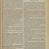 0675 - Page 667 - Sociétés savantes. Société médicale des hôpitaux. (Séance du 8 mai 1908). Un cas de contagion de dysenterie amibienne par un convalescent. M. G.-H. Lemoine... / Dextrocardie par attraction. M. L. Galliard / Myxoedème et tumeur de l'hypophyse. Contribution à l'étude des insuffisances pluriglandulaires. MM. P. Sainton et F. Rathery / M. Variot : Microsphysmie congénitale associée à la débilité mentale et à l'ichtyose / Rétrécissement mitral avec nanisme mitral probablement d'origine hérédo-syphilitique. MM. Marcel Labbé, G. Rosenthal et Marcorelle / Société de chirurgie. (Séance du 6 mai 1908). Des perforations intestinales au cours de la fièvre typhoïde