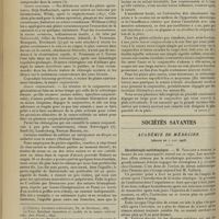 0770 - Page 762 - Médecine pratique. Indications & technique de l'occlusion chirurgicale dans les plaies de l'oeil ; par le Docteur A. Terson... (A suivre) / Sociétés savantes. Académie de médecine. (Séance du 2 juin 1908). Sérothérapie antitétanique. M. Vaillard