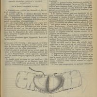 0815 - Page 807 - Sangles ou ceintures médico-chirurgicales pneumatiques à compression méthodique. (Appareils anti-ptosique, obstétrical et chirurgical, post-opératoire). Par le Docteur Charnaux...