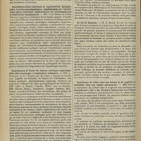 0856 - Page 848 - Sociétés savantes. Société médicale des hôpitaux. (Séance du 19 juin 1908). Adipose douloureuse de Dercum par l'insuffisance ovarienne. MM. Sicard et Berkovitch / Insuffisance thyro-ovarienne et hyperactivité hypophysaire (troubles acromégaliques). Amélioration par l'opothérapie thyro-ovarienne ; augmentation de l'acromégalie par la médication hypophysaire. MM. Louis Rénon et Arthur Delille / Contribution à l'étude des lésions aortiques expérimentales déterminées par l'intoxication tabagique. MM. G. Guillain et Gy / Le sel de bismuth. M. E. Barié / Coexistence de tabes chez une femme et de syphilis en évolution chez son enfant nouveau-né. MM. Dufour et Cottenot