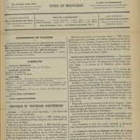 0897 - Page 889 - Sommaire / Chronique et nouvelles scientifiques. Guerre / Fédération dentaire internationale / Un attentat contre le médecin en chef de l'asile de Villejuif