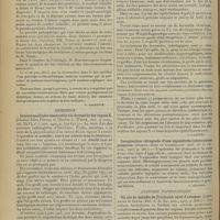 0904 - Page 896 - Analyses. Médecine infantile. Contribution à l'étude du syndrome antiscorbutiforme des jeunes enfants (maladie de Barlow). [G. Bouchot. Th. de Paris, 1906 ; Jacques...]. [V. Gardette] / Chirurgie. Cancers multiples consécutifs à la dermatite des rayons X. (Charles Allen Porter et Charles J. White. Ann. of surg...). [F. Gardner] / Invagination rétrograde d'une appendicite tuberculeuse primitive. (Cornil, Kuss et Guimbellot. Bull. de la Soc. anat...). [L. Alquier] / Anatomie pathologique. Un cas de maladie de Friedreich suivi d'autopsie. (Lhermitte et Artom. Bull. de la Soc. anat...). [L. Alquier]