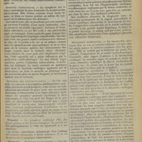 0953 - Page 945 - Revue générale. Symphyse cardiaque ; par M. André Bergé... Formes cliniques / Pronostic / Diagnostic