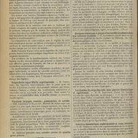0980 - Page 980 - Sociétés savantes. Société médicale des hôpitaux. (Séance du 17 juillet 1908). Les accidents précoces de la suralimentation. M. Marcel Labbé / Polyarthrite aiguë fébrile expérimentale. M. Thiroloix / Paralysie laryngée associée ; présentation de malade. MM. Lermoyez et Blanluet / Société de biologie. (Séance du 18 juillet 1908). Sur la teneur en bilirubine du sérum sanguin et de l'épanchement pleural dans la pleurésie séro-fibrineuse. MM. Gilbert et Herscher / Quelques remarques à propos d'un bacille alcaligène dans une infection typhoïde. M. Lafforgue / Les lipoïdes du corps thyroïde. Leur pouvoir hémolytique et agglutinant. M. H. Iscovesco / Infection dysentérique expérimentale et voies biliaires. M. H. Vincent