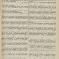 1035 - Page 1037 - Revue générale. Le diagnostic de la broncho-pneumonie tuberculeuse infantile d'après les données récentes ; par G. Mouriquand... I. Diagnostic clinique / II. Diagnostic par les moyens de laboratoire