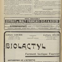 1044 - Page 1046 - Chronique et nouvelles scientifiques. Faculté de médecine de Paris / Renseignements