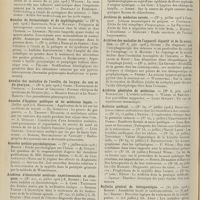 1088 - Page 1090 - Articles originaux des principales publications françaises et étrangères. Académie royale de médecine de Belgique / Annales de dermatologie et de syphiligraphie / Annales des maladies de l'oreille, du larynx, du nez et du pharynx / Annales d'hygiène publique et de médecine légale / Annales médico-psychologiques / Archives d'électricité médicale expérimentales et cliniques / Archives de médecine des enfants / Archives de médecine et de pharmacie militaires / Archives de médecine navale / Archives des maladies de l'appareil digestif et de la nutrition / Archives générales de médecine / Bulletin médical / Bulletin général de thérapeutique