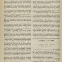 1098 - Page 1100 - Un appareil pour l'anesthésie par l'éther ; par M. le Docteur Ombrédanne... / Sociétés savantes. Académie des sciences. (Séance du 3 août 1908). Sur la réalisation « in vivo » et « in vitro » de précipitines pour l'olvalbumine à partir d'antigènes chimiquement définis. MM. André Mayer et Georges Schaeffer