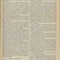 1107 - Page 1109 - Congrès français des médecins aliénistes & neurologistes de langue française. XVIIIe session (Dijon 3-8 août 1908). Séance du 3 août 1908 / Séance du 4 août 1908. Deuxième rapport : Formes cliniques et diagnostic des névralgies. M. H. Verger...