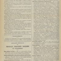 1200 - Page 1202 - Chronique et nouvelles scientifiques. Statistique / Chemins de fer de Paris-Lyon-Méditerranée / Renseignements / Articles originaux des principales publications françaises et étrangères. Écho médical du Nord / Gazette hebdomadaire des sciences médicales de Bordeaux / Journal de médecine de Bordeaux / Journal des praticiens / Journal des sciences médicales de Lille / Journal médical de Bruxelles / Lyon médical / Münchener medizinische Wochenschrift / Normandie médicale / Presse médicale / Province médicale / Wiener klinische Wochenschrift