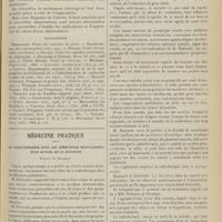 1205 - Page 1207 - Revue générale. Le priapisme ; par MM. Charles Laurent et Léon Nové-Josserand... V. Traitement / Médecine pratique. La radiothérapie dans les affections médullaires. État actuel de la question ; d'après M. Delherm