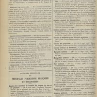 1212 - Page 1214 - Chronique et nouvelles scientifiques. Asiles d'aliénés / Hôpitaux de Mustapha / Marine / Distinctions honorifiques / Société obstétricale de France / Nécrologie / Articles originaux des principales publications françaises et étrangères. Annales des maladies de l'oreille, du larynx, du nez et du pharynx / Archives d'électricité médicale expérimentales et cliniques / Archives de médecine des enfants / Archives de médecine navale / Archives des maladies de l'appareil digestif et de la nutrition / Archives générales de chirurgie / Bulletin général de thérapeutique / Bulletin médical / Journal de médecine et de chirurgie pratiques / Journal des praticiens / Journal médical de Bruxelles / Marseille médical / Montpellier médical / Nord médical / Pédiâtrie pratique / Presse médicale / Semaine gynécologique / Semaine médicale / Tribune médicale / Union médicale et scientifique du Nord-Est