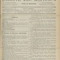 1247 - Page 1249 - Sommaire / Chronique et nouvelles scientifiques. Hôpitaux de Paris