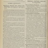 1256 - Page 1258 - Analyses. Physiologie. L'action protectrice du nerf vague contre l'élévation de la température interne. (Gazzetta degli ospedali e delle cliniche...). [A. Gaullieur l'Hardy] / Livres nouveaux. Mécanothérapie. Rééducation. Sports. Méthode de Bier. Hydrothérapie. Bibliothèque de thérapeutique-physiothérapie, publiée sous la direction de MM. Gilbert et Carnot. [P. Camus] / Articles originaux des principales publications françaises et étrangères. Blatter für Klinische Hydrotherapie / Centralblatt fur innere Medizin / Deutsche medizinische Wochenschrift / Lyon médical / Pester medizinisch = chirurgische Presse / Revue hebdomadaire de laryngologie, d'otologie et de rhinologie / Revue médicale de l'Est / Revue neurologique
