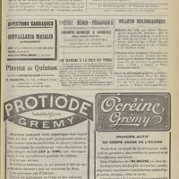 1257 - Page 1259 - Articles originaux des principales publications françaises et étrangères. Revue neurologique / Wiener klinische Wochenschrift / Bulletin bibliographique