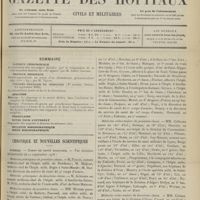 1259 - Page 1261 - Sommaire / Chronique et nouvelles scientifiques. Guerre / Marine