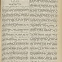 1261 - Page 1263 - Clinique chirurgicale. Le traitement des névralgies faciales par la trépanation de la zone sensitivo-motrice du côte opposé ; par M. André Chalier...