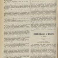 1264 - Page 1266 - Pseudo-appendicite au cours d'un rhumatisme polyarticulaire aigu ; par le Docteur Tricot... / Congrès français de médecine. (Xe session). [Genève, 3-5 septembre 1908]. La neurasthénie (Suite et fin de la discussion)