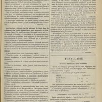 1267 - Page 1269 - Analyses. Chirurgie. Fractures du genou par arrachement ligamenteux. (Sidney Lange. Ann. of Surg...). [F. Gardner] / Contribution à l'étude de la méthode de Bond dans le traitement des kystes hydatiques non suppurés du foie. (Constant Petit. Th. de Paris...). [L. Gayard] / Luxation atlo-occipitale. (N.J. Blackwood. Ann. of Surg...). [F. Gardner] / Formulaire. Eczémas rebelles des membres / Traitement de l'herpès de la peau