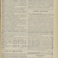 1293 - Page 1295 - IIe Congrès société internationale de chirurgie. (Bruxelles, 21-26 septembre 1908). II. Chirurgie du foie. (A suivre) / Notes de thérapeutique / Livres nouveaux. Précis d'anatomie pathologique, par les Docteurs Ch. Achard et M. Loeper... [L. Gayard] / Renseignements