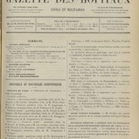 1295 - Page 1297 - Sommaire / Chronique et nouvelles scientifiques. Hôpitaux de Paris / Asiles publics d'aliénés / Excursion médicale à Londres sous le patronage de la société d'hydrologie médicale de Paris (25 octobre au 1er novembre 1908)